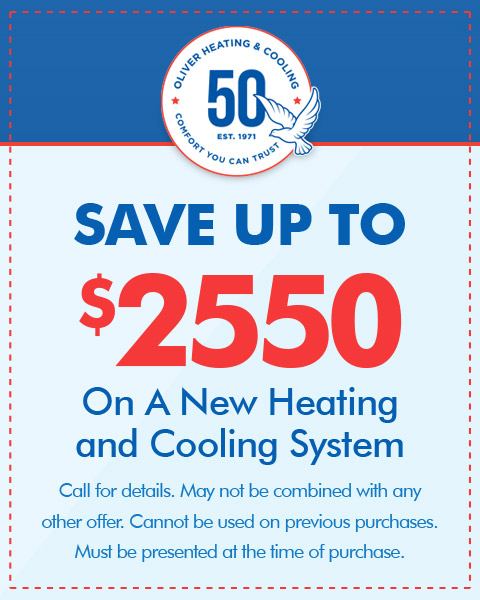 Save $2550 On A New HVAC System