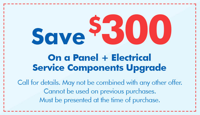 Save $300 On Electrical Panel Upgrade