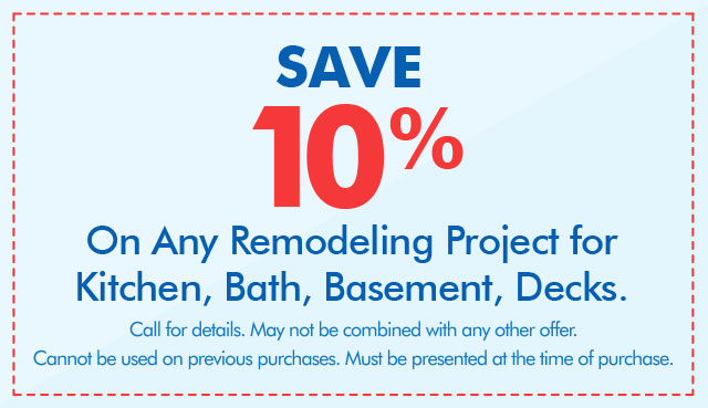 10% Off Any Home Remodel Project