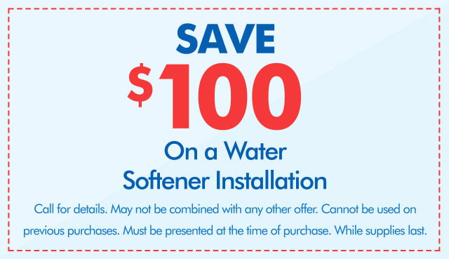 $100 A Water Softener Installation