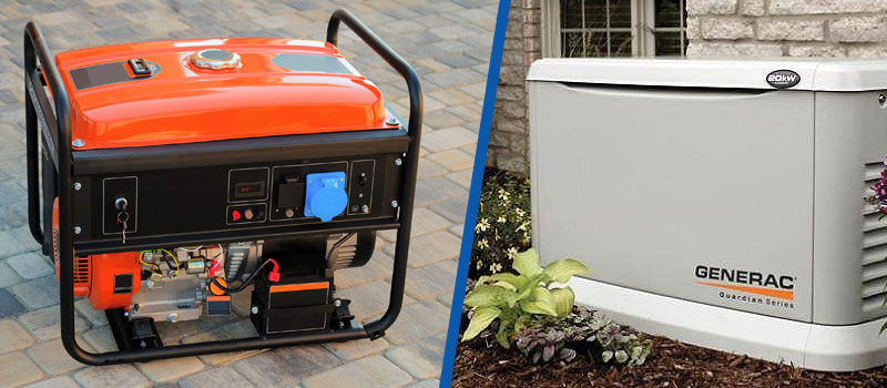 Benefits of a Standby vs Portable Generator