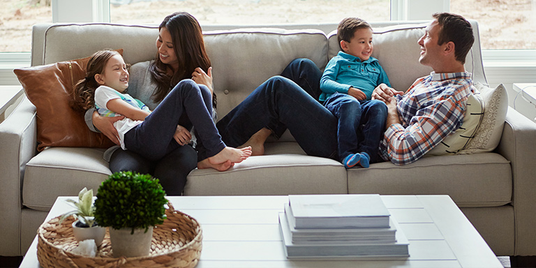 Happy Family because of Humidifier Installation